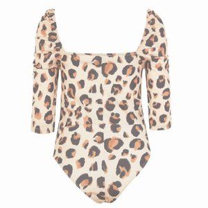 NWOT Leopard Print Body Suit